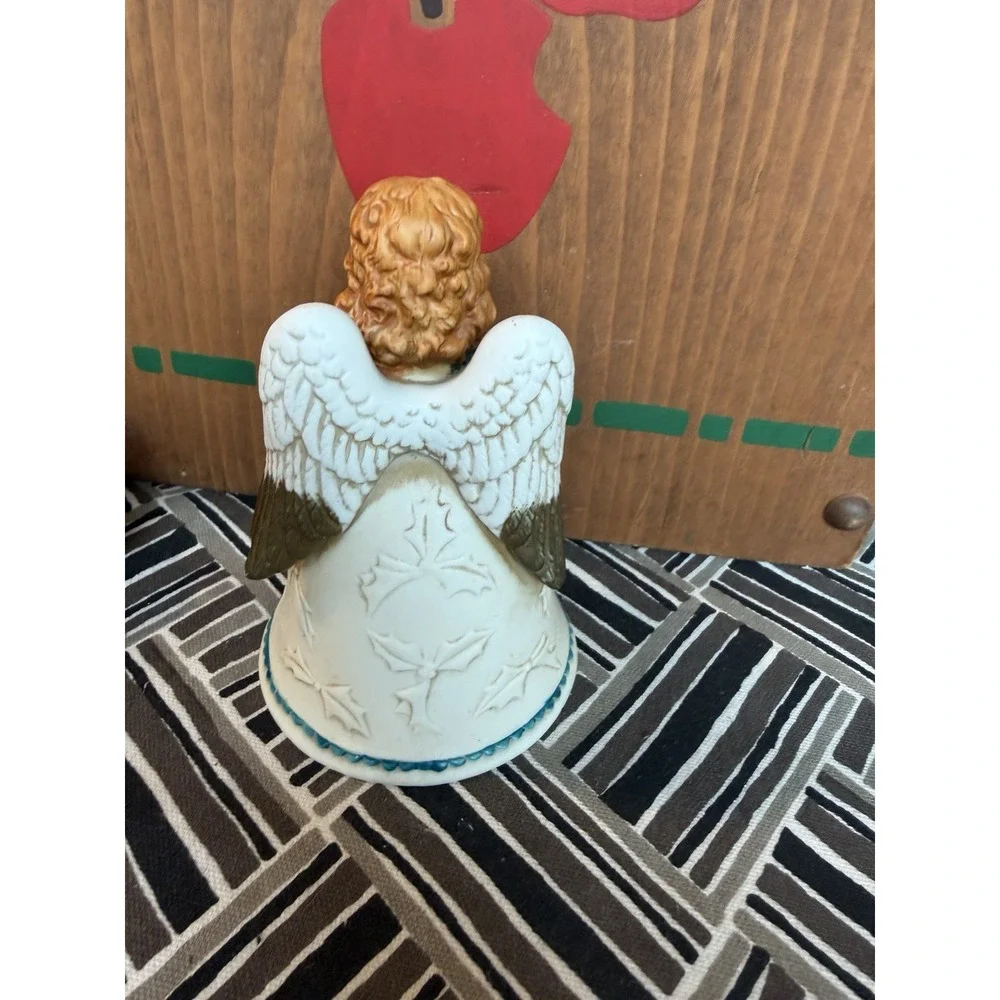 Home Interior Homco Angel Bell Vintage Homco Christmas Bell